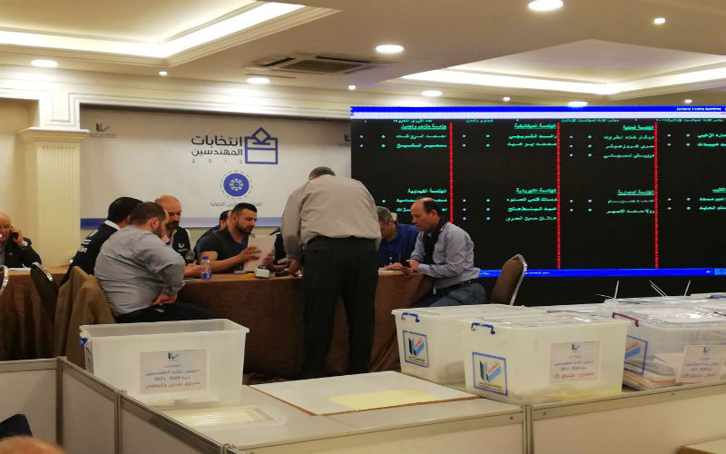 بدء فرز صناديق اقتراع انتخابات المهندسين..