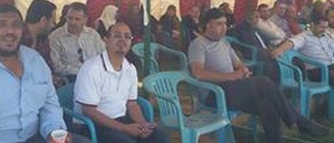 موظفو (آل البيت) ينفذون وقفة احتجاجية