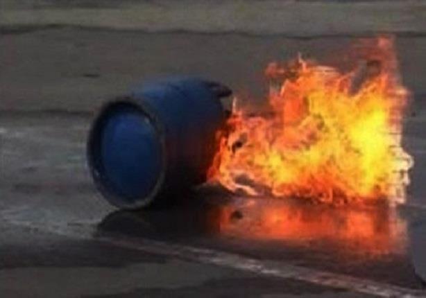 إصابة بانفجار اسطوانة غاز داخل مطعم