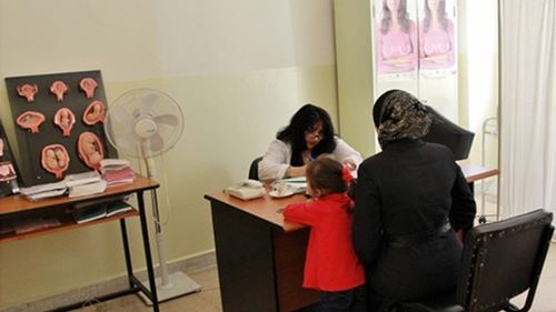 واقع الحوامل من اللاجئات السوريات في