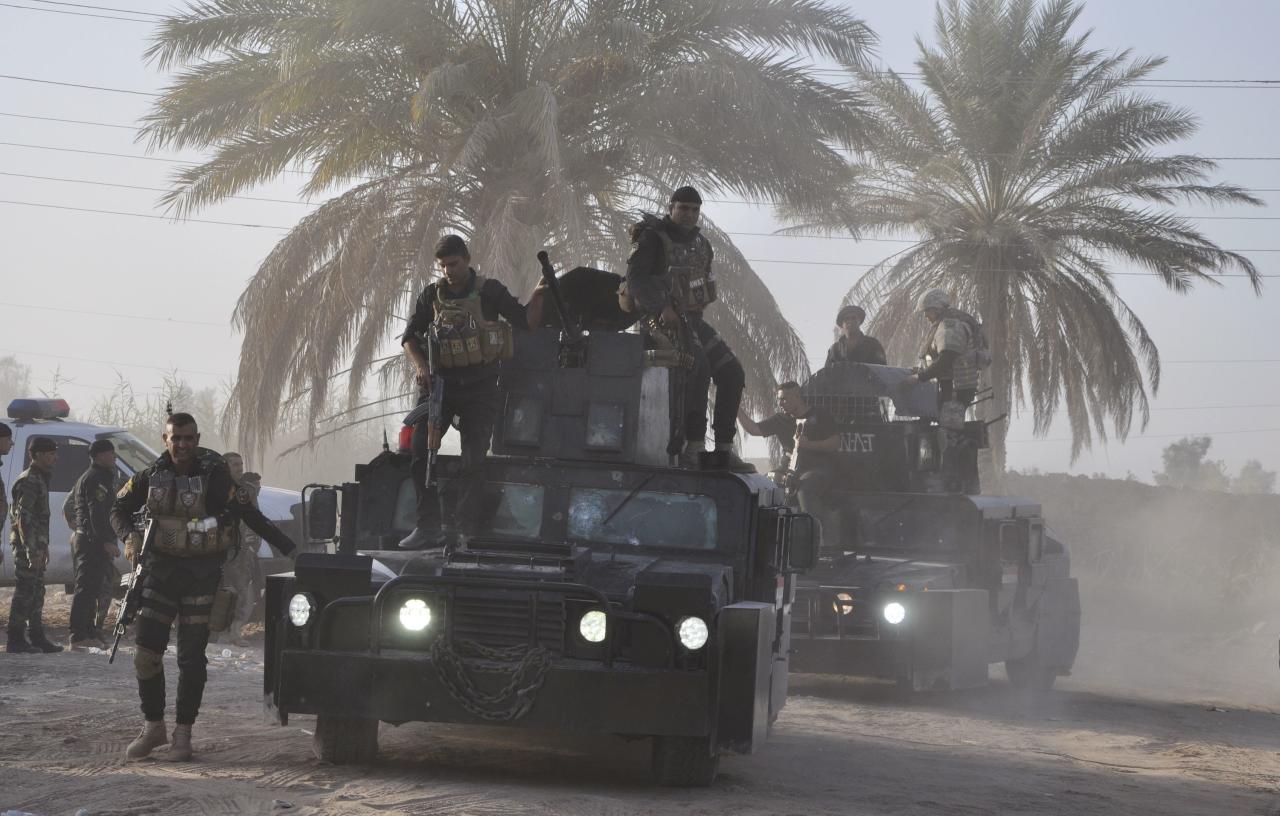 القوات العراقية تتقدم بالرمادي وتقتل 29