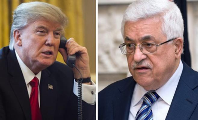 ارتياح فلسطيني للاتصال بين ترامب وعباس