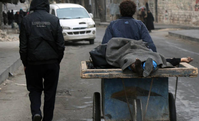 مقابر حلب تمتلئ والجثث تتحلل في