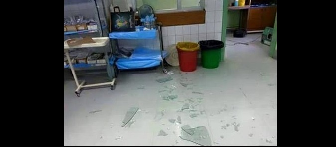 مواطن يعتدي على الـ (icu) في