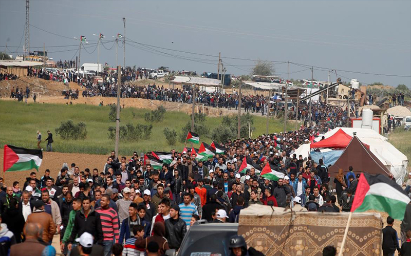 الفلسطينيون يستعدون لـquotجمعة النذيرquot