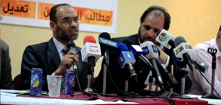مشة: حبس المضربين يخالف الدستور الأردني