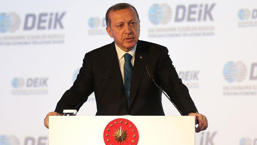 أردوغان: لن نسمح إطلاقا بإقامة دولة