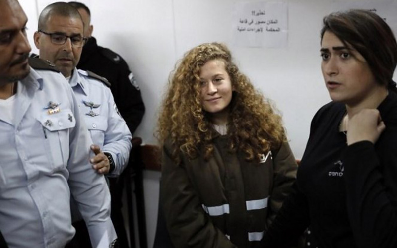 quotأيقونة فلسطينquot عهد التميمي حرة