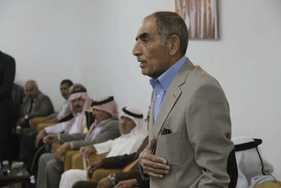 وزير الداخلية ومدير الدرك في الرمثا