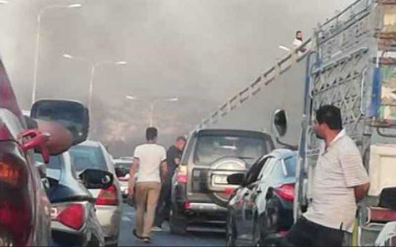 إعادة فتح طريق عمان - السلط