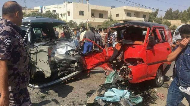 الكرك.. وفاة اربعيني بحادث تصادم بين