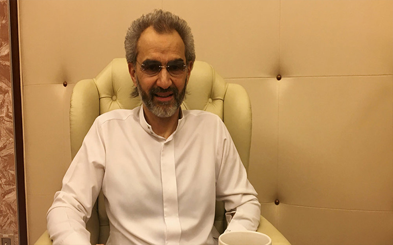 الوليد بن طلال يكشف ما أنفقه