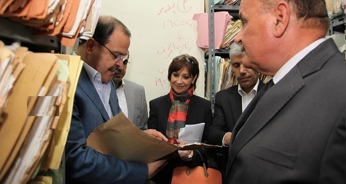 المجالي: الاحوال المدنية الارشيف الرئيس للدولة
