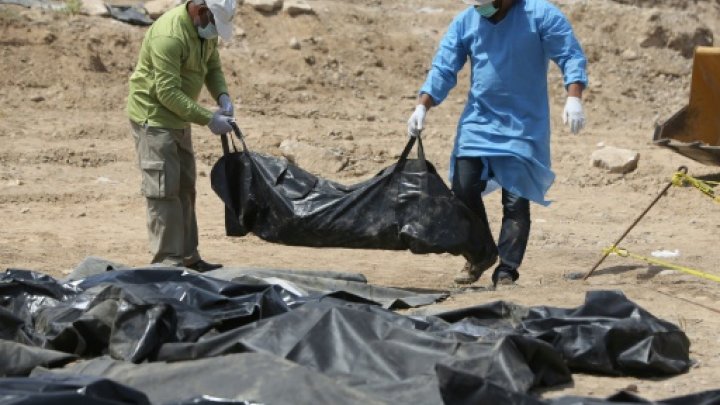 (داعش) ينشر مشاهد جديدة لقتل مئات