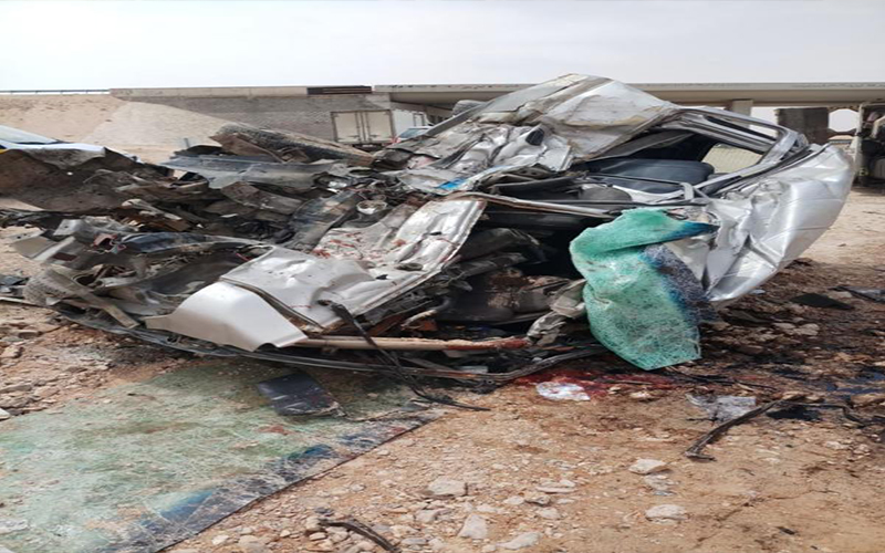وفاة شخص وإصابة آخر اثر حادث