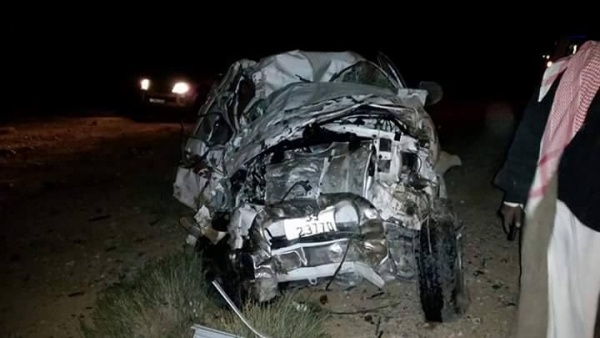 وفاة و4 إصابات بحادث تدهور في