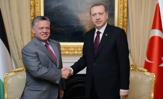أردوغان يطلق على الملك لقب quotحامي