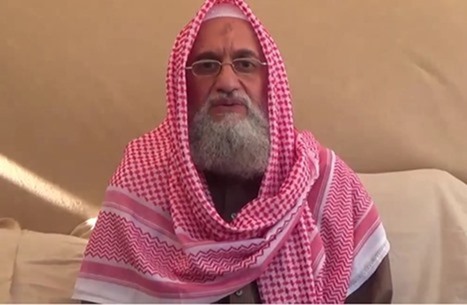 الظواهري يشن هجوما على البغدادي (فيديو)