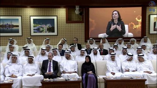 الصفدي ينقل تحيات الملك للشيخ خليفة