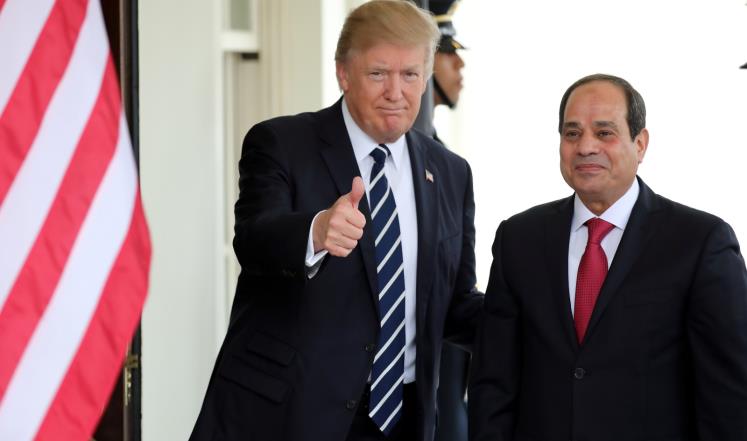 السيسي يبحث مع أعضاء من الكونغرس