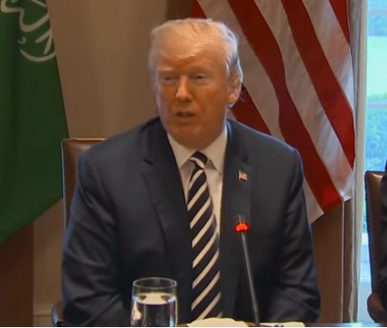 بالفيديو .. ترامب : السعودية ثرية