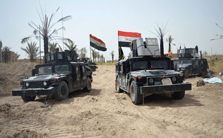 الجيش العراقي وبمساندة ابناء العشائر يصد