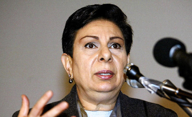 عشراوي تؤكد أن الفلسطينيين لن يخضعوا
