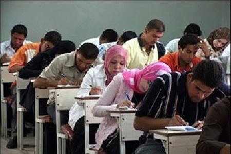 بدء امتحان الشامل