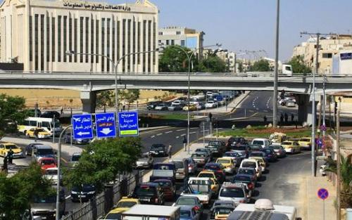 إغلاق مسرب من جسر الدوار الثامن