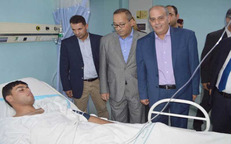 منسق حقوق الإنسان وقيادات من مؤسسات