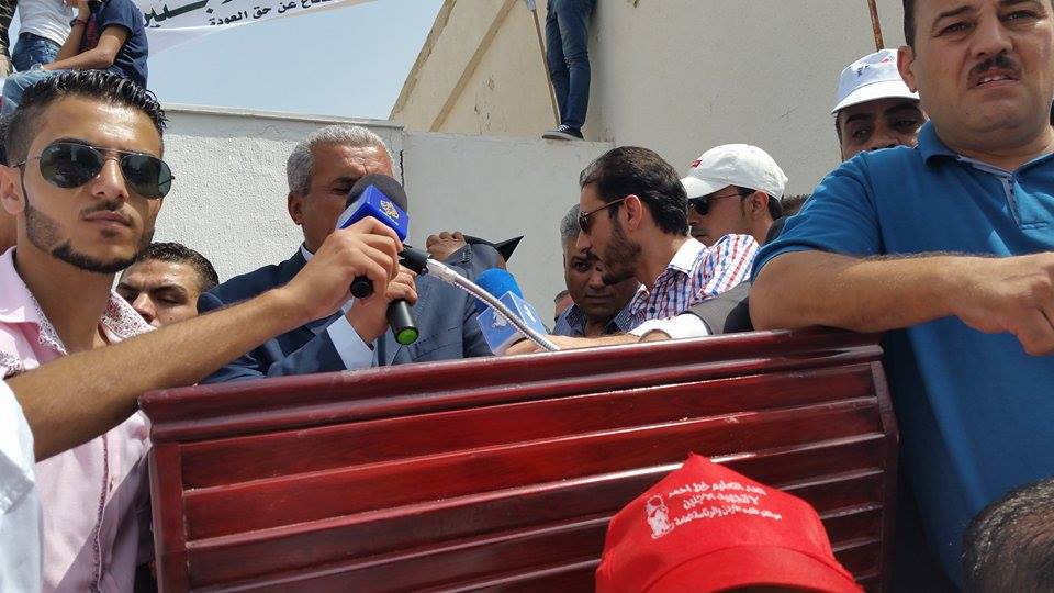 (تعليقا على اعتصام الاونروا) الوحدة: الإخوان