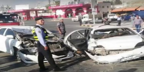 6 إصابات بحادث تصادم على quotنزول