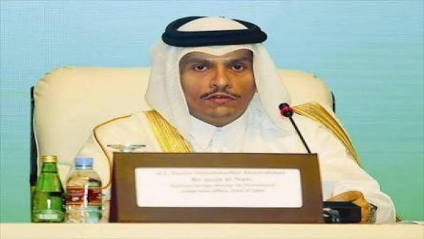 وزير الخارجية القطري يعد بمواصلة دعم
