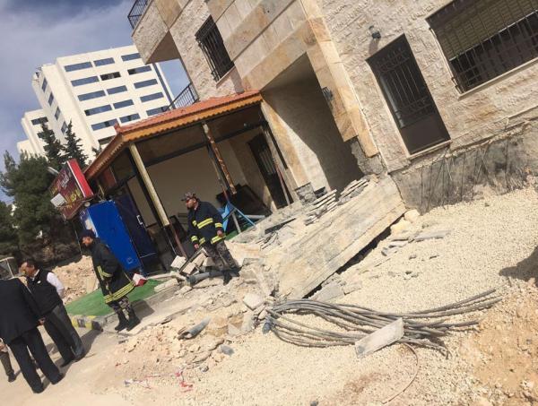 اخلاء بنايتين في طبربور (صور)