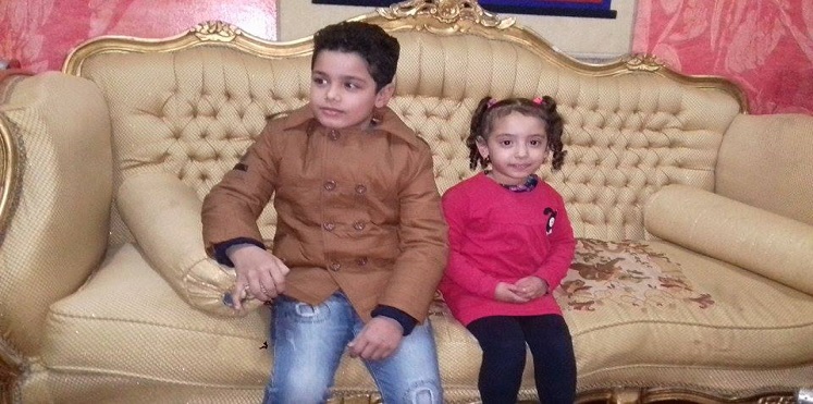 بالصور .. أصغر عروسين في مصر