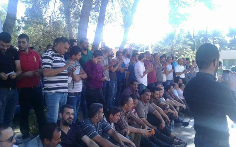 بالصور.. عاملون في شركة دار الدواء