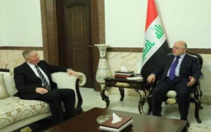 العبادي يلتقي السفير الاردني ببغداد