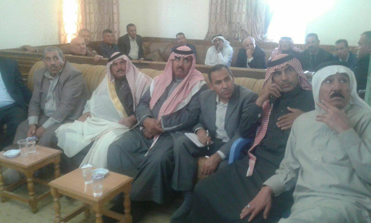 مادبا.. وجهاء بني حميدة يبحثون معالجة