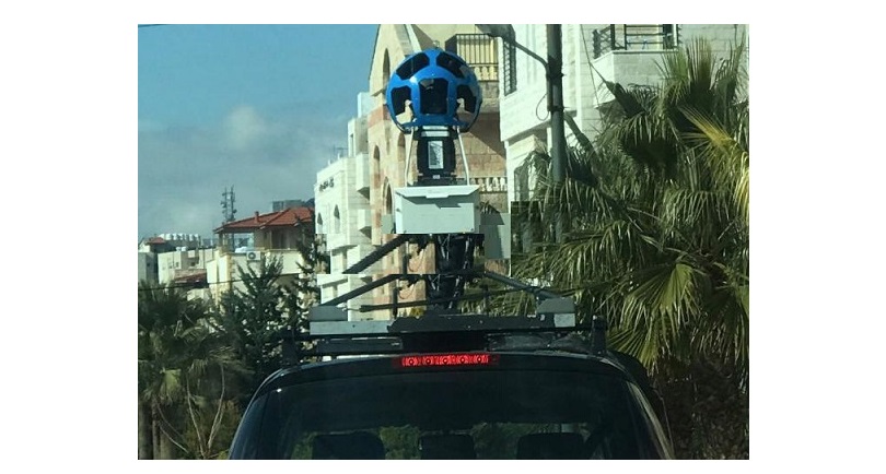 مركبة محملة بــ كاميرا لـ غوغل