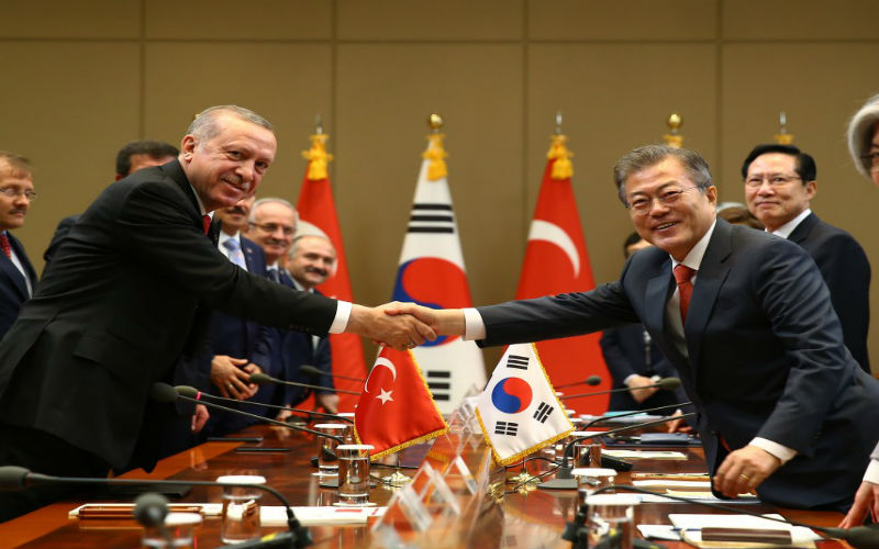 أردوغان: مشاركة كوريا الجنوبية في مشروع