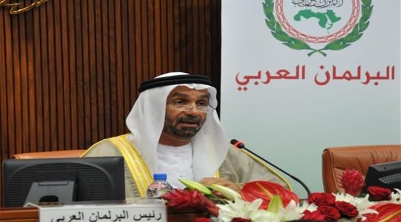 رئيس البرلمان العربي يدعو لوقف مشروع