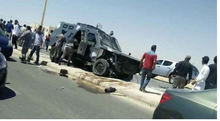 توقيف سائق ومسؤول الواجب بحادث سير