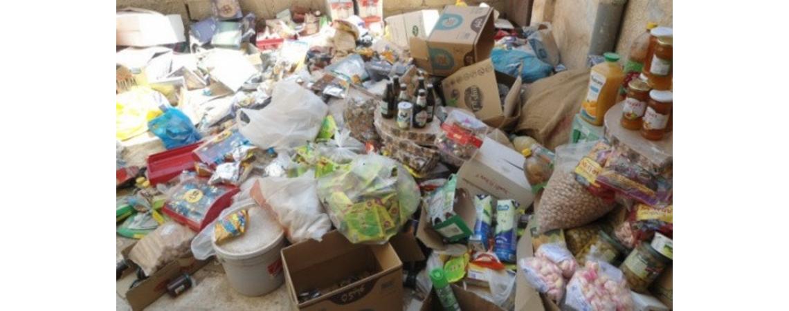 اتلاف 500 كيلو غرام من اللحوم