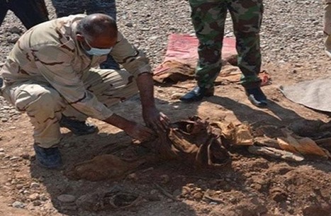 العثور على مقبرة جماعية غربي مدينة