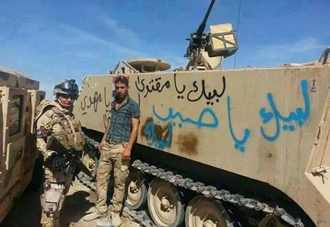 العبادي مدافعا عن اجرام الحشد الشعبي: