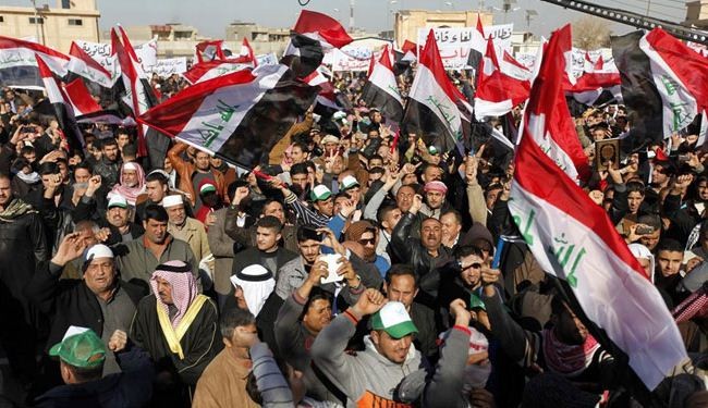 تظاهرات في محافظة بابل تنديدا بعاصفة