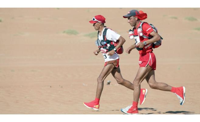 أردني في المركز الأول بماراثون عالمي