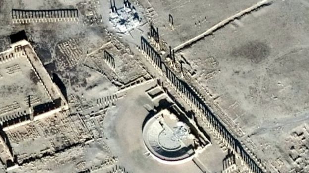روسيا تبث صورا جديدة للدمار في