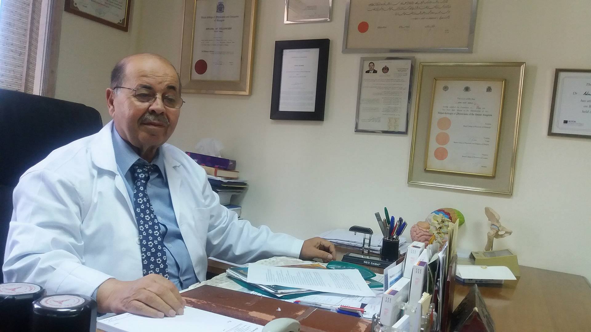عدنان العبداللات .. طبيب أردني يهزم