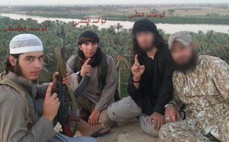 داعش ينشر صور منفذي الهجمات الانتحارية